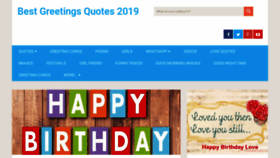 What 123greetingsquotes.com website looked like in 2020 (4 years ago)