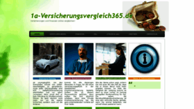 What 1a-versicherungsvergleich365.de website looked like in 2020 (4 years ago)
