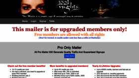 What 1001nightsmailer.com website looked like in 2020 (4 years ago)