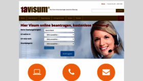 What 1avisum.de website looked like in 2020 (4 years ago)