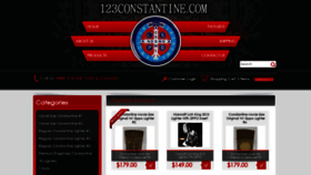 What 123constantine.com website looked like in 2020 (5 years ago)