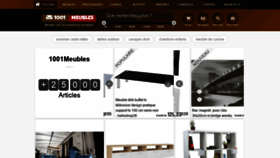 What 1001meubles.com website looked like in 2020 (4 years ago)