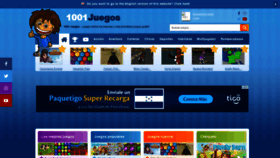 What 1001juegos.com.co website looked like in 2020 (4 years ago)