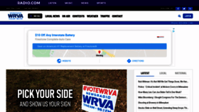 What 1140wrva.radio.com website looked like in 2020 (4 years ago)