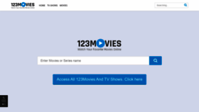 What 123m0vies.live website looked like in 2020 (4 years ago)