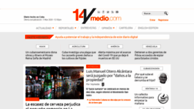What 14ymedio.com website looked like in 2020 (4 years ago)