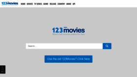 What 123movie.ag website looked like in 2020 (4 years ago)