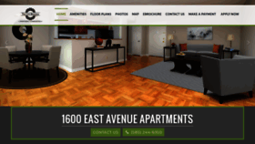 What 1600eastavenue.com website looked like in 2020 (4 years ago)