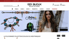 What 1001-bijoux.fr website looked like in 2020 (4 years ago)