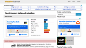 What 1tamilmv.com.websiteoutlook.com website looked like in 2020 (4 years ago)