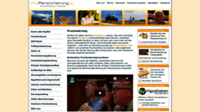 What 123-pensionierung.ch website looked like in 2020 (4 years ago)