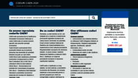 What 123coduri.ro website looked like in 2020 (4 years ago)