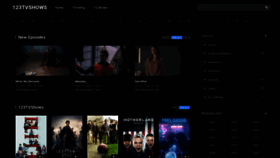 What 123tvshows.online website looked like in 2020 (4 years ago)