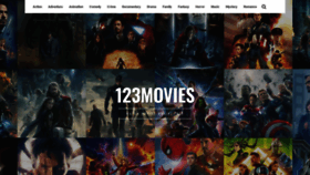 What 123movies7.club website looked like in 2020 (4 years ago)