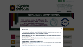 What 1cartoriosjc.com.br website looked like in 2020 (4 years ago)