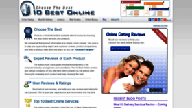 What 10bestonline.com website looked like in 2020 (4 years ago)