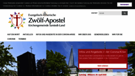 What 12apostel-sarstedt-land.de website looked like in 2020 (4 years ago)