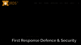 What 1rds.net website looked like in 2020 (5 years ago)