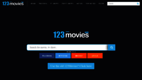 What 123movies.review website looked like in 2020 (4 years ago)