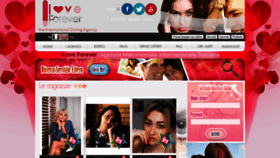 What 1loveforever.it website looked like in 2020 (4 years ago)