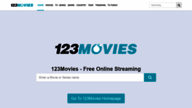 What 123movies.ws website looked like in 2020 (4 years ago)
