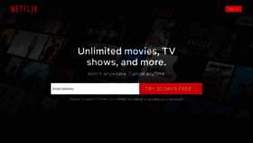 What 123netflix.net website looked like in 2020 (4 years ago)