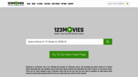 What 123moviesfx.com website looked like in 2020 (3 years ago)