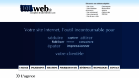 What 101web.fr website looked like in 2020 (3 years ago)