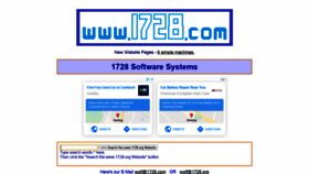 What 1728.org website looked like in 2020 (3 years ago)