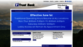 What 1sttrustbankinc.com website looked like in 2020 (3 years ago)
