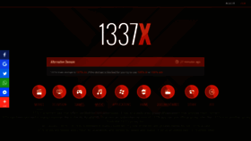 What 1377x.is website looked like in 2020 (3 years ago)