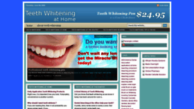 What 10minteethwhitening.com website looked like in 2020 (3 years ago)