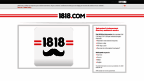 What 1818.com website looked like in 2020 (3 years ago)