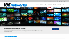 What 186networks.net website looked like in 2020 (3 years ago)