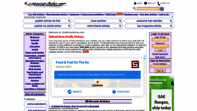 What 123articleonline.com website looked like in 2020 (5 years ago)