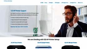 What 123-printer-setup.co website looked like in 2020 (5 years ago)