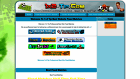 What 1x2-tip.com website looked like in 2020 (3 years ago)