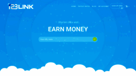 What 123link.biz website looked like in 2020 (5 years ago)