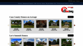 What 123homesearch.com website looked like in 2020 (3 years ago)