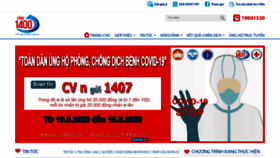 What 1400.vn website looked like in 2020 (3 years ago)