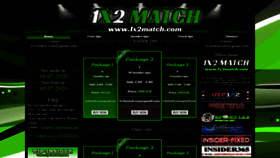What 1x2match.com website looked like in 2020 (3 years ago)