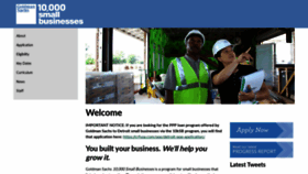 What 10ksbdetroit.com website looked like in 2020 (3 years ago)
