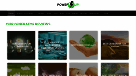 What 10powerup.com website looked like in 2020 (3 years ago)