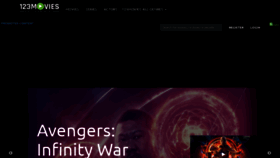 What 123moviesnew.org website looked like in 2020 (3 years ago)