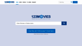 What 123movies.fit website looked like in 2020 (3 years ago)