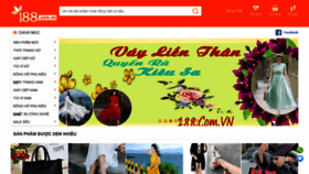 What 188.com.vn website looked like in 2020 (3 years ago)
