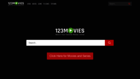 What 123moviefree.online website looked like in 2020 (3 years ago)