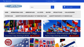 What 1-800flags.com website looked like in 2020 (3 years ago)