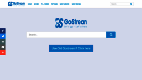 What 123gostream.fun website looked like in 2020 (3 years ago)