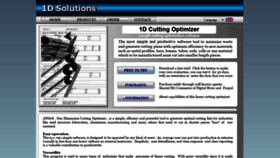 What 1dsolutions.com website looked like in 2020 (3 years ago)
